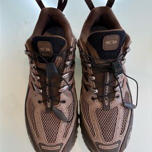 Salomon women’s Chocolate Brown Athletic Shoes